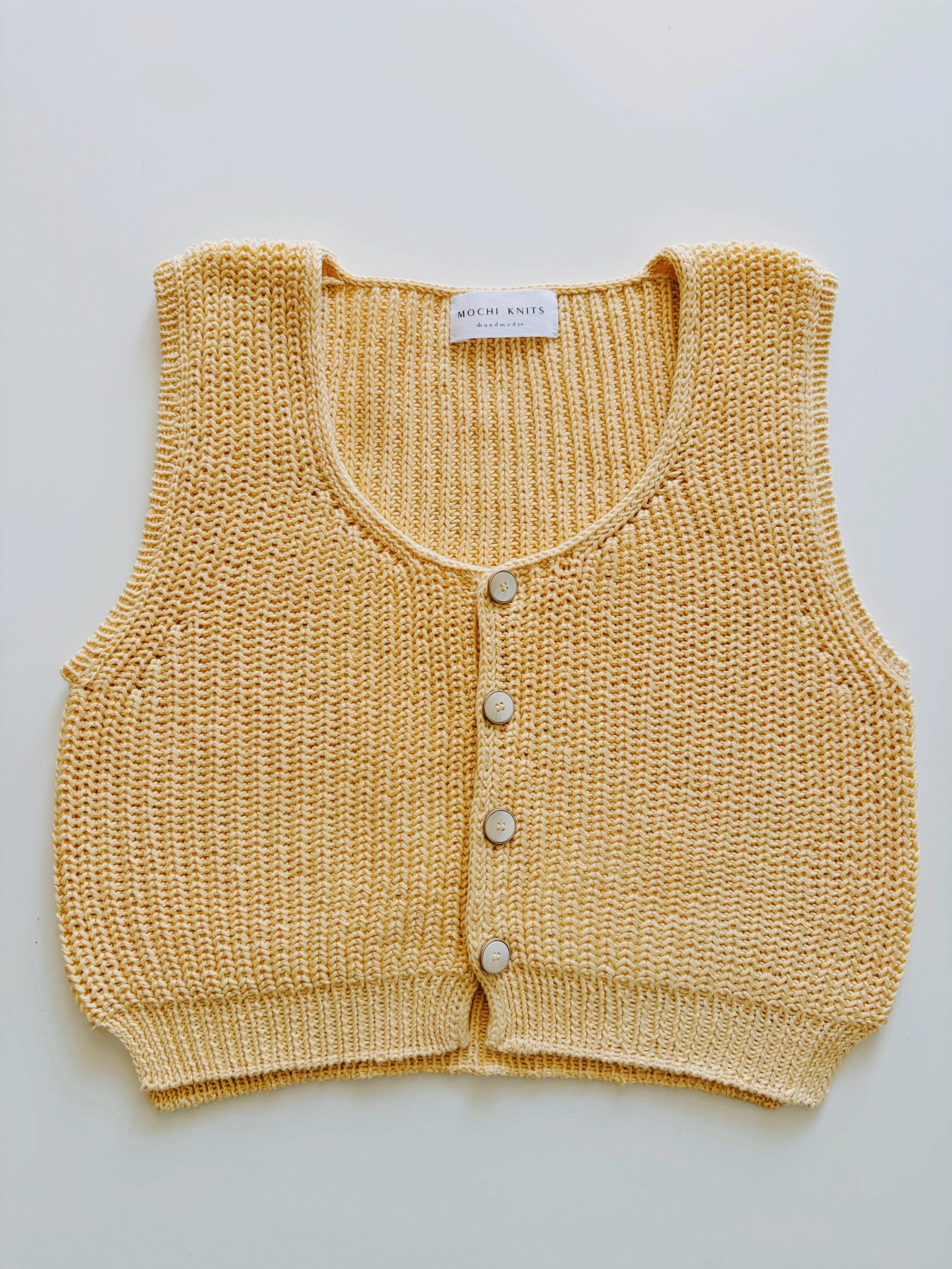 amachi. アマチ　Paesina Stone Knit VEST Mochi Knits | Knitting Patterns (PDF) – Mochi Knits
